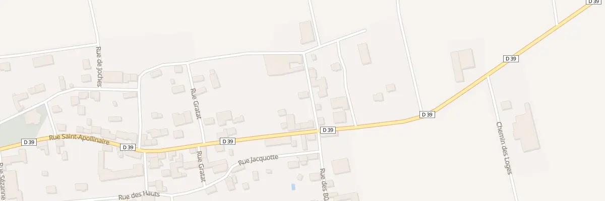 Plan du 2 Rue des Buchettes à Broussy-le-Grand