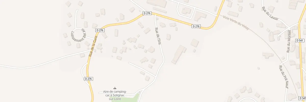 Plan du 8 Rue de l’Iris à Solignac-sur-Loire