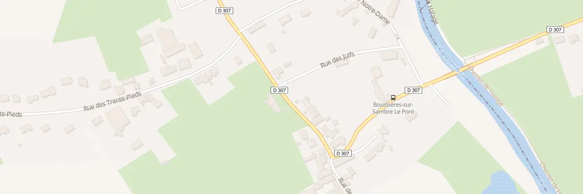 Plan du 36 Rue de l’Eglise à Boussières-sur-Sambre