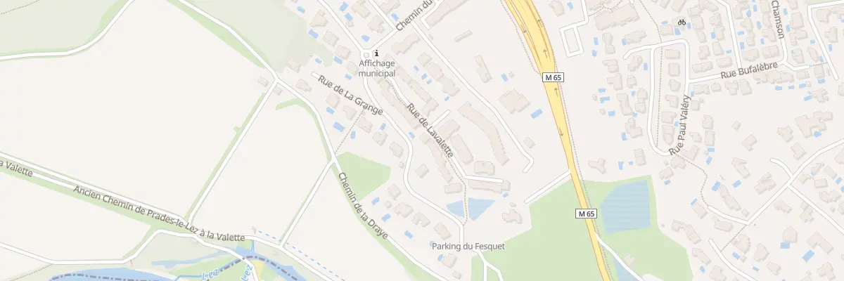 Plan du 18 Rue de Lavalette à Clapiers