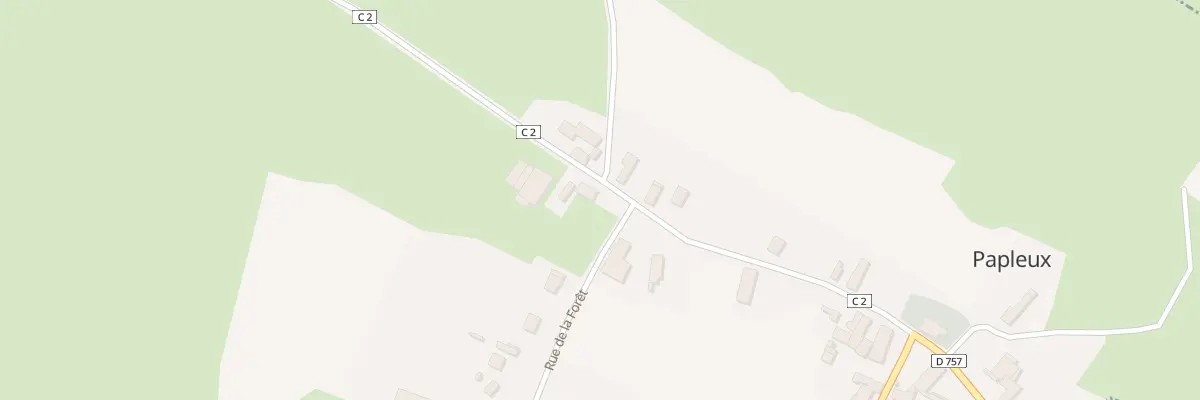 Plan du 19 Rue de Fontenelle à Papleux