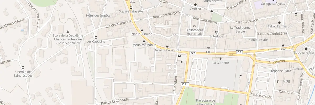 Plan du 11 Bd Saint-Louis au Puy-en-Velay