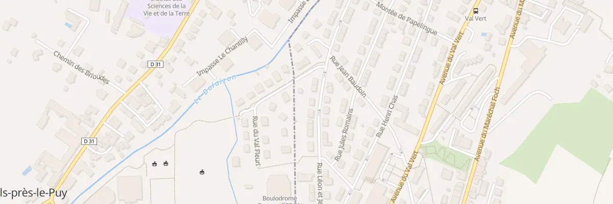 Plan du 26 Rue l’Et J Coudeyrette au Puy-en-Velay