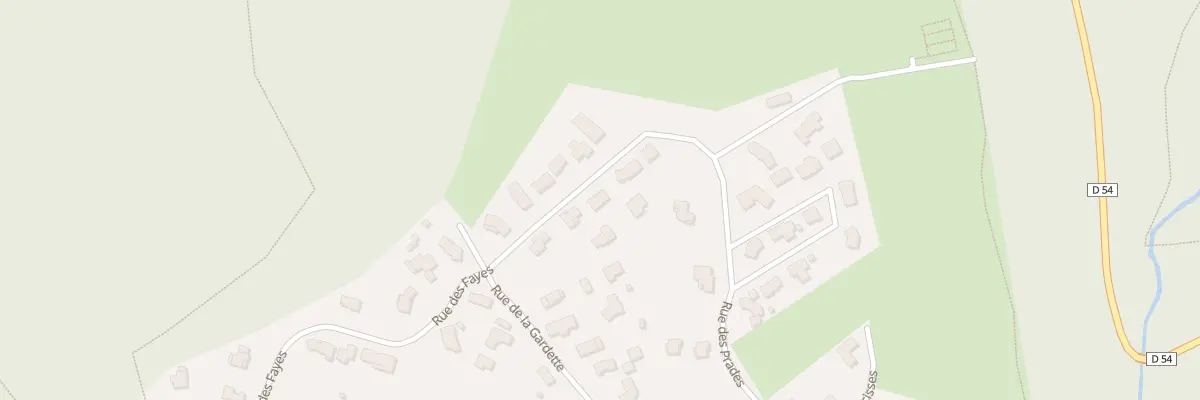 Plan du 20 Rue des Fayes à Solignac-sur-Loire
