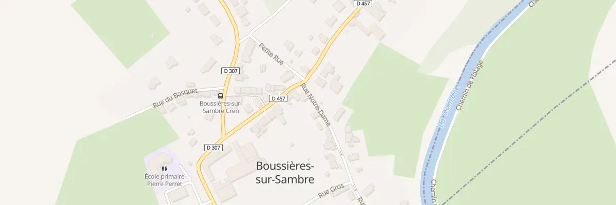 Plan du 24 Rue Alfred Cren à Boussières-sur-Sambre