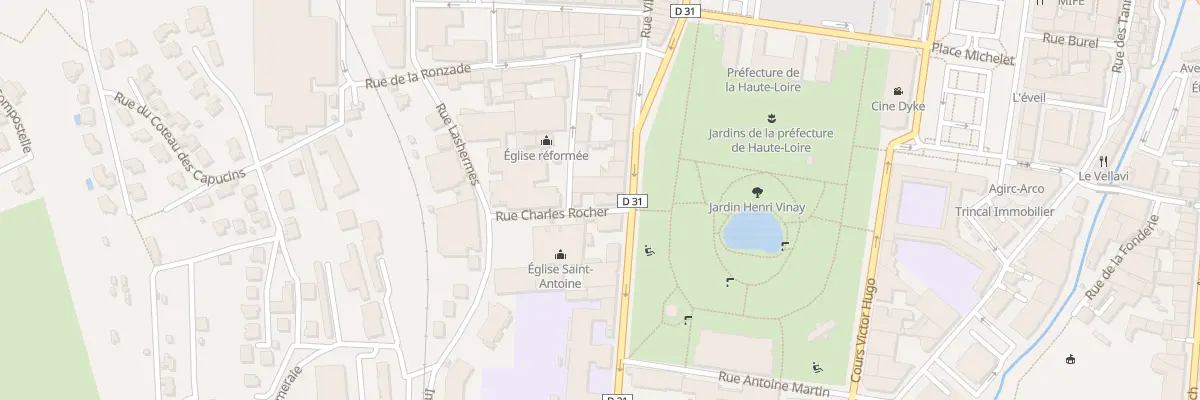 Plan du 20 Av Clément Charbonnier au Puy-en-Velay