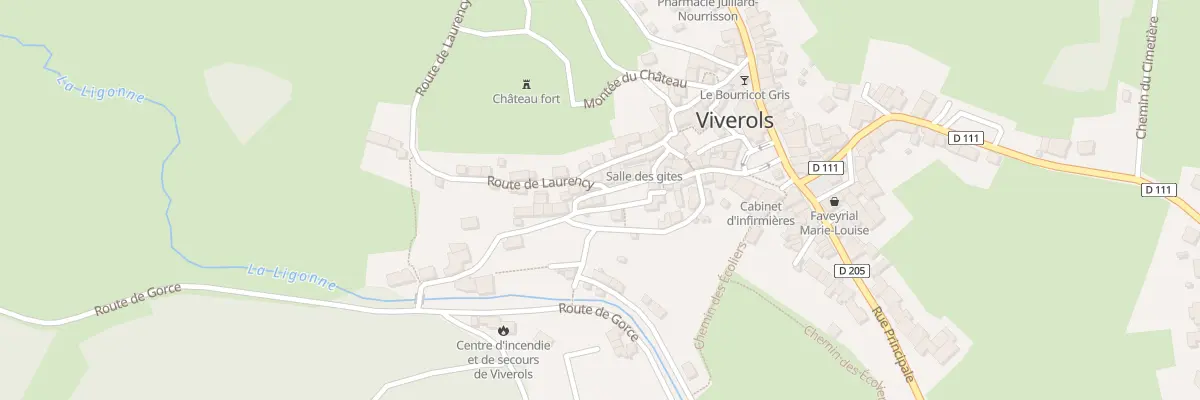 Plan du 4 Pas des Amoureux à Viverols