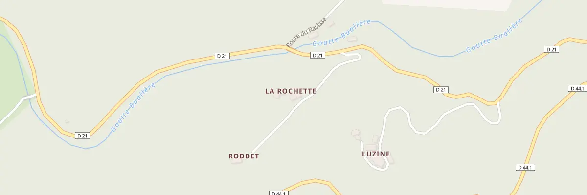 Plan du 2 La Rochette à La Côte-Saint-Didier
