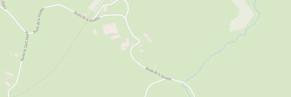 Plan du 603 Rte de la Vouatre à Châtin