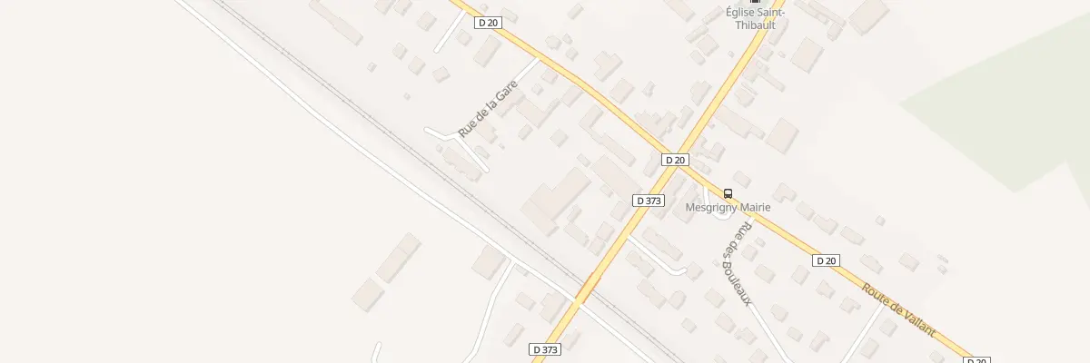 Plan du 14 Rte de Mery à Fontaine-les-Grès