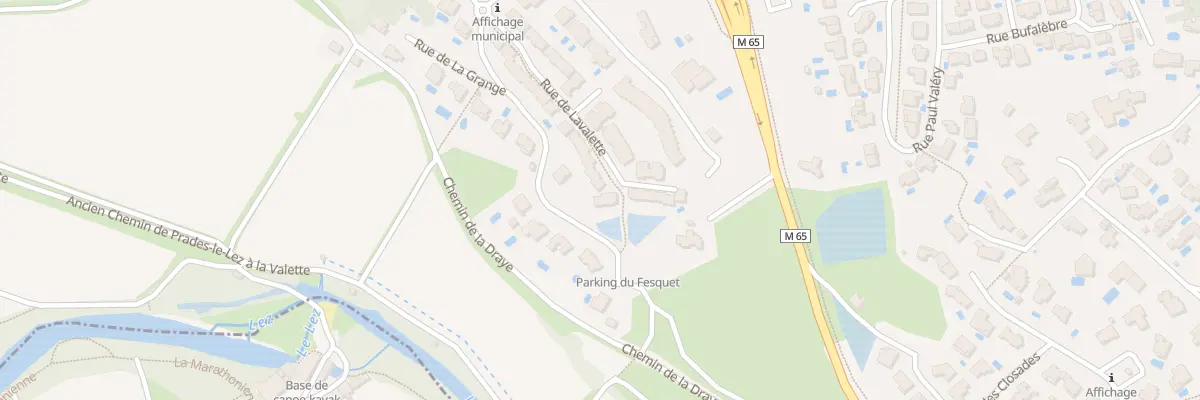 Plan du 30 Rue de Lavalette à Clapiers