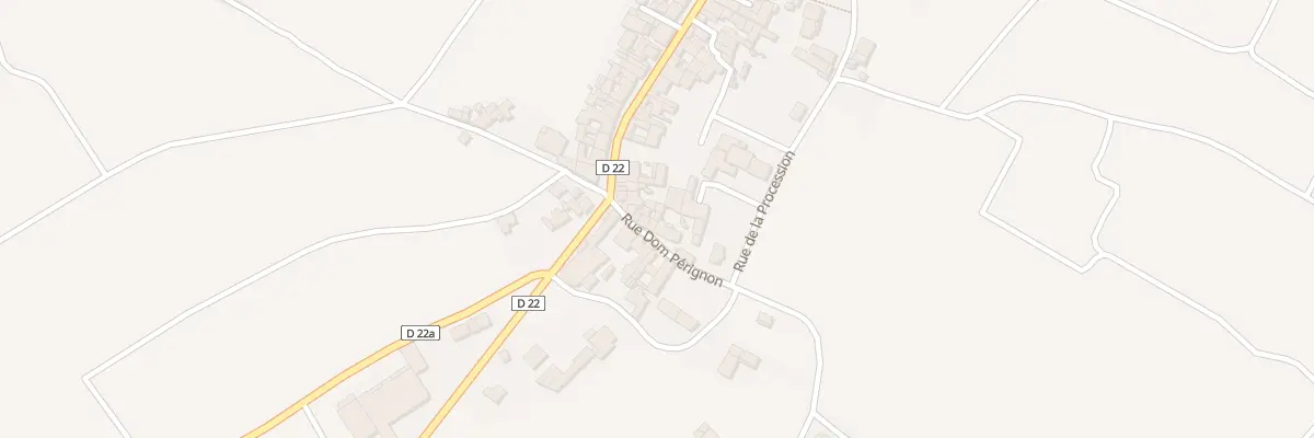Plan du 7 Rue Dom Perignon à Fleury-la-Rivière