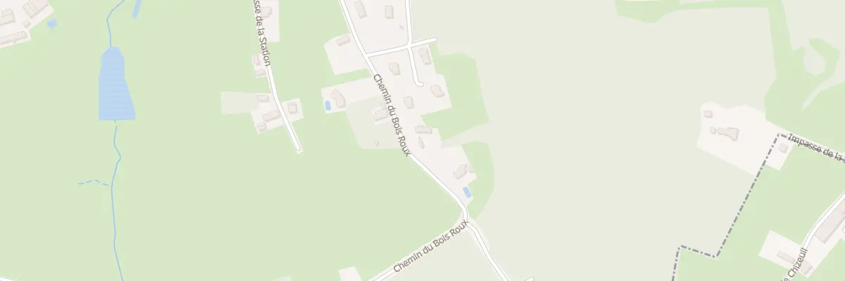 Plan du 13 Che du Bois Roux à Chalmoux