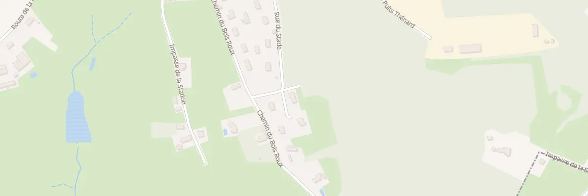 Plan du 1 Imp des Bouleaux à Chalmoux