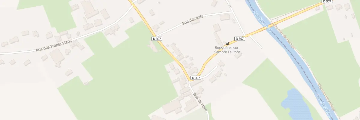 Plan du 20 Rue de l’Eglise à Boussières-sur-Sambre