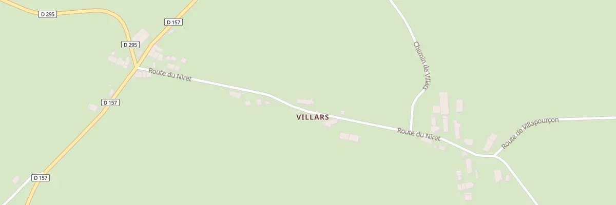 Plan du 299 Rte du Niret à Préporché