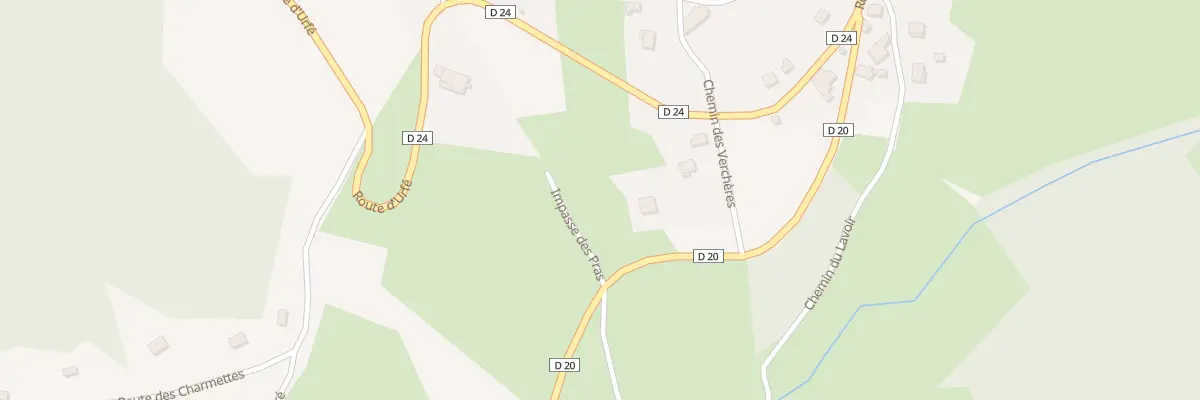Plan du 40 Imp des Pras à Saint-Marcel-d’Urfé