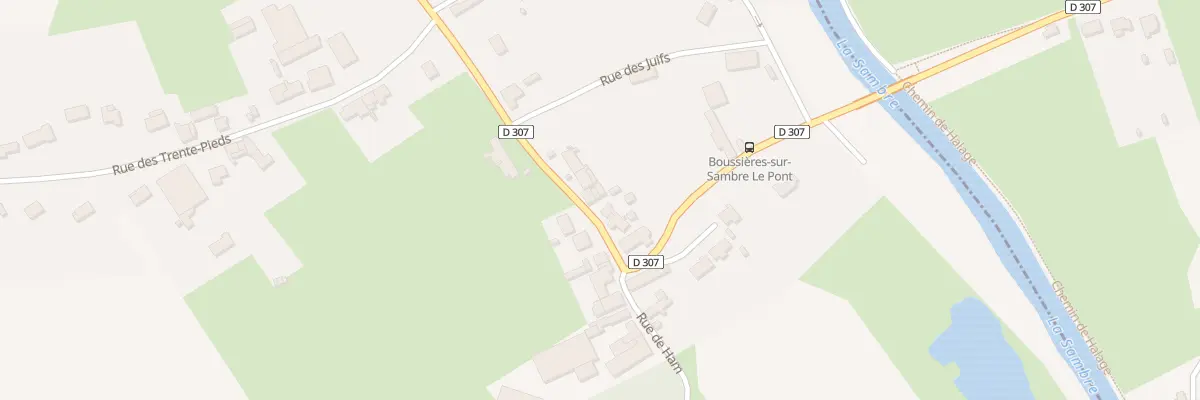 Plan du 22 Rue de l’Eglise à Boussières-sur-Sambre