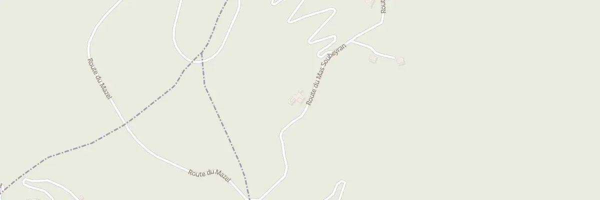 Plan du 5197 Le Vernet à Saint-Michel-de-Dèze