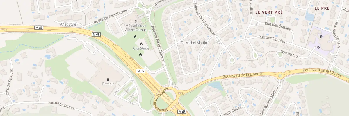 Plan du 6 Rue du Bicentenaire à Clapiers