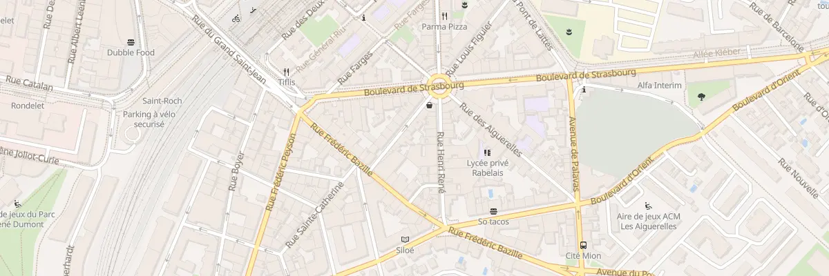 Plan du 27B Rue Louis Figuier à Montpellier