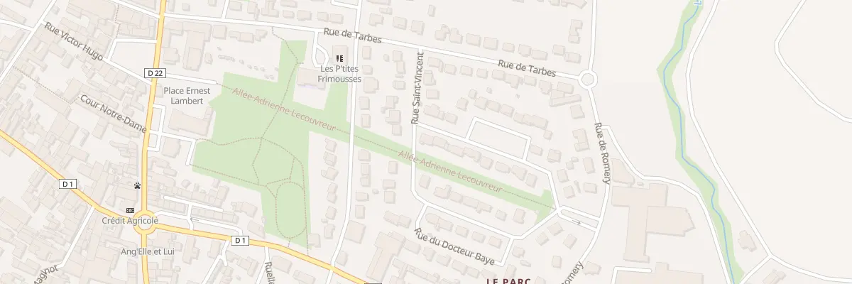 Plan du 2 Rue du Général de Gaulle à Damery