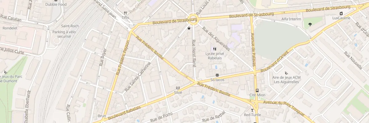 Plan du 3B Rue Coulondre à Montpellier