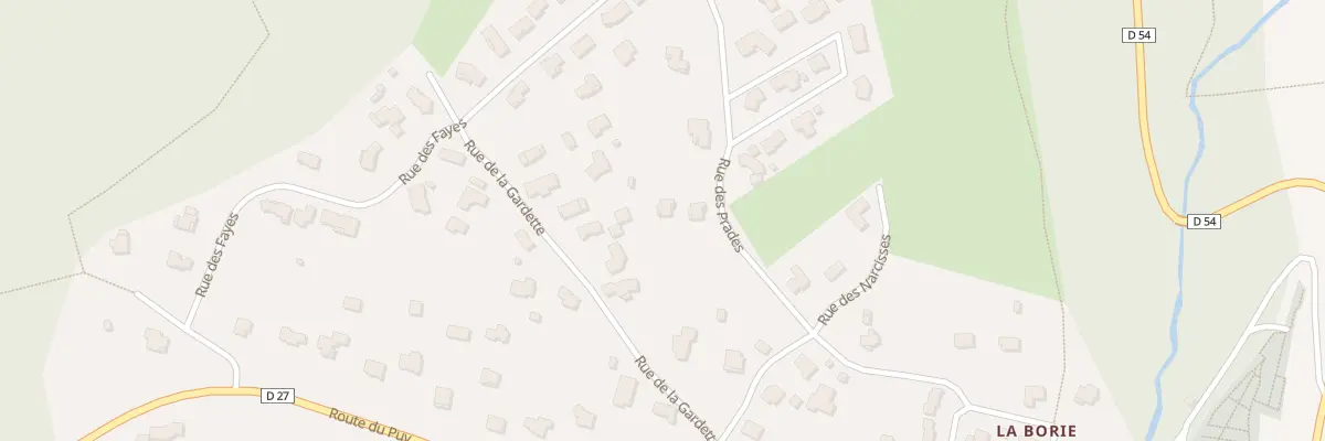 Plan du 11B Rue des Prades à Solignac-sur-Loire