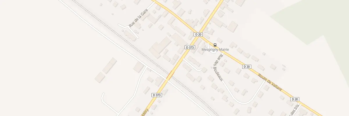 Plan du 16 Rte de Mery à Mesgrigny