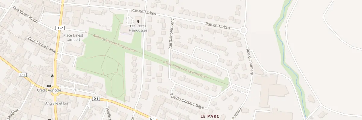Plan du 4 Rue du Général de Gaulle à Damery