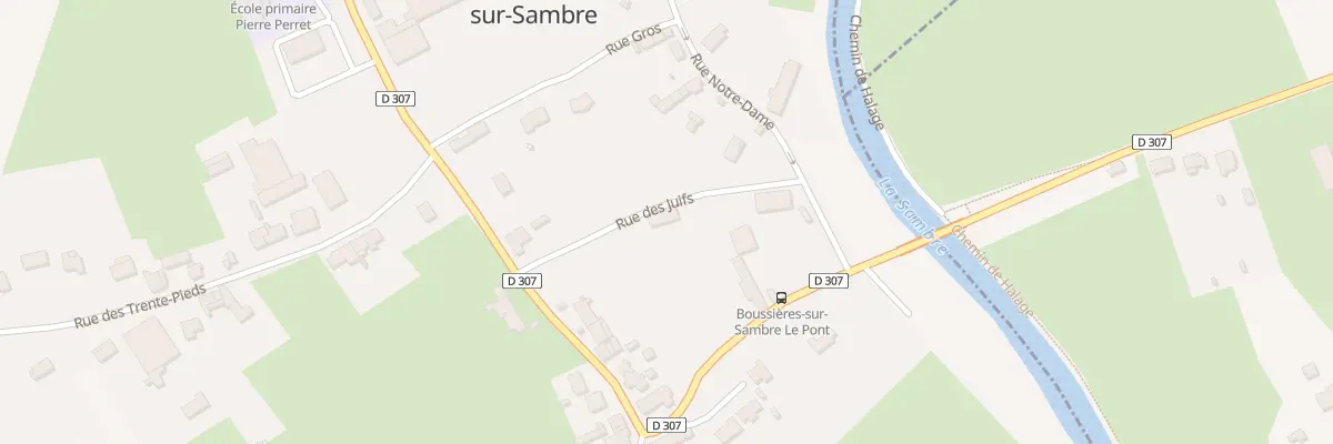 Plan du 11 Rue des Juifs à Boussières-sur-Sambre