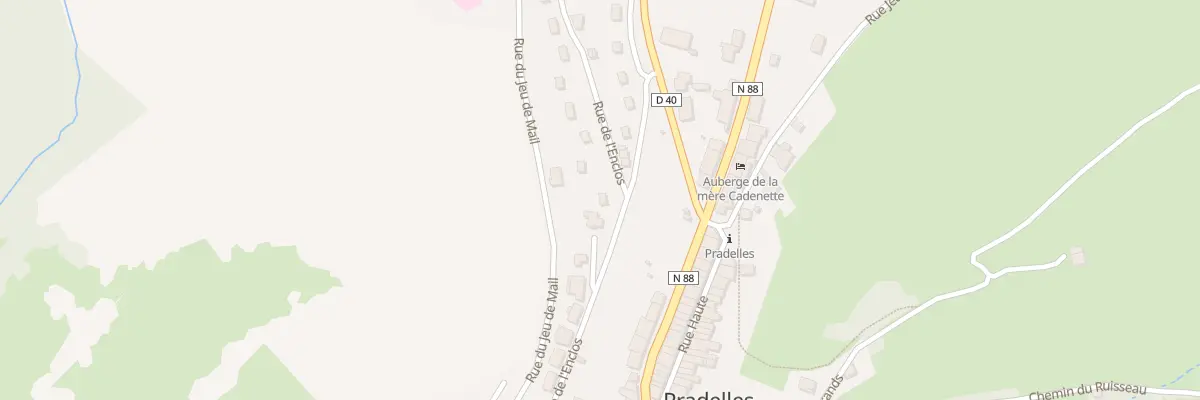 Plan du 5295 Che de l’Enclos à Pradelles
