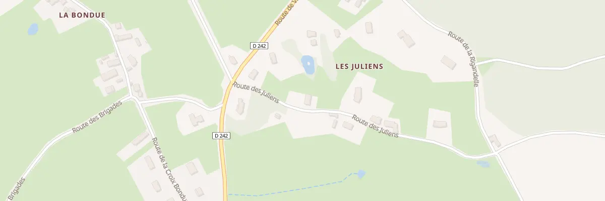 Plan du 5306 Les Juliens à Saint-Agnan
