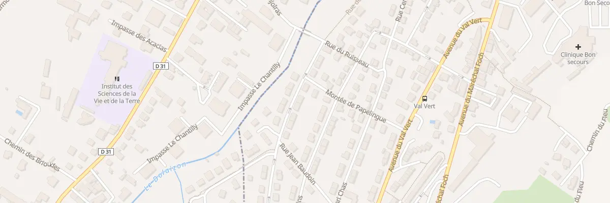Plan du 11 Rue l’Et J Coudeyrette au Puy-en-Velay