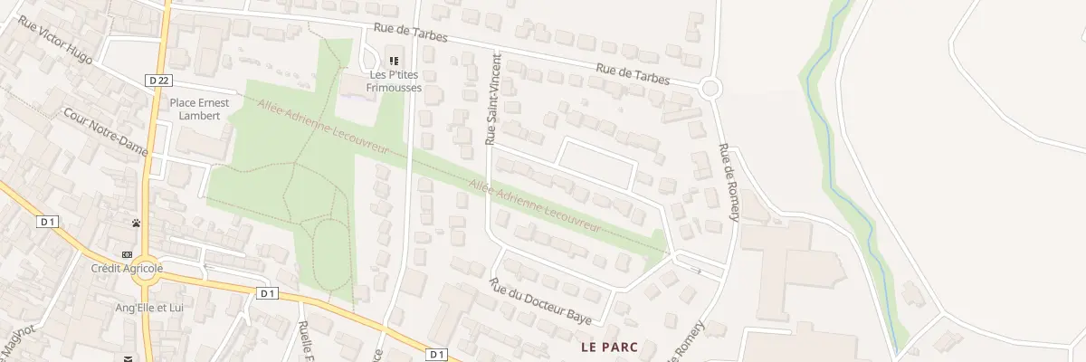 Plan du 6 Rue du Général de Gaulle à Damery