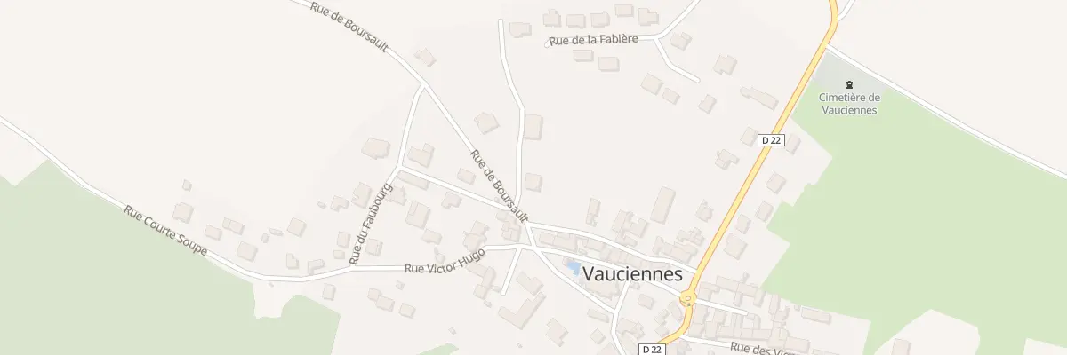 Plan du 4 Rue de Boursault à Vauciennes