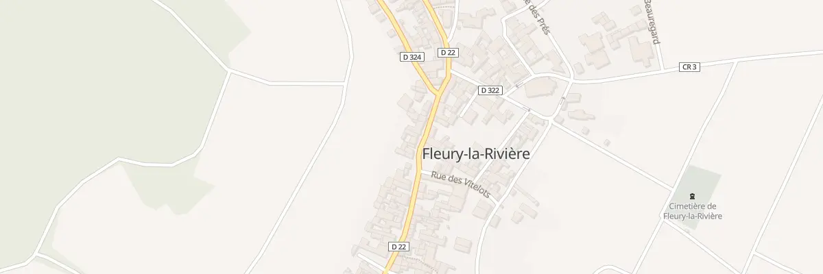 Plan du 6 Rue Francois Arnoult à Fleury-la-Rivière