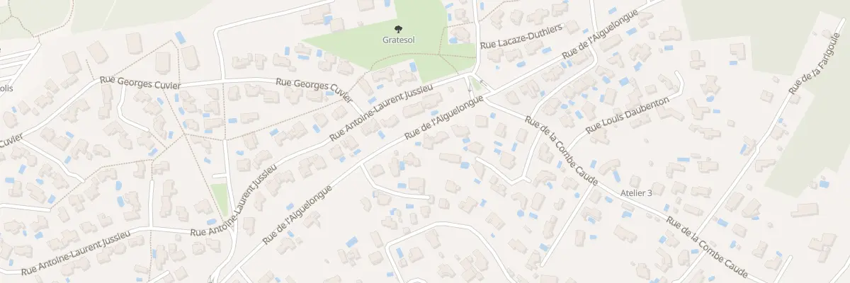 Plan du 1354 Rue de l’Aiguelongue à Montpellier