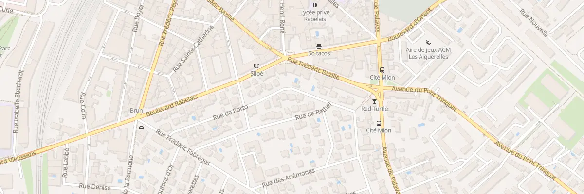 Plan du 26 Rue de Porto à Montpellier