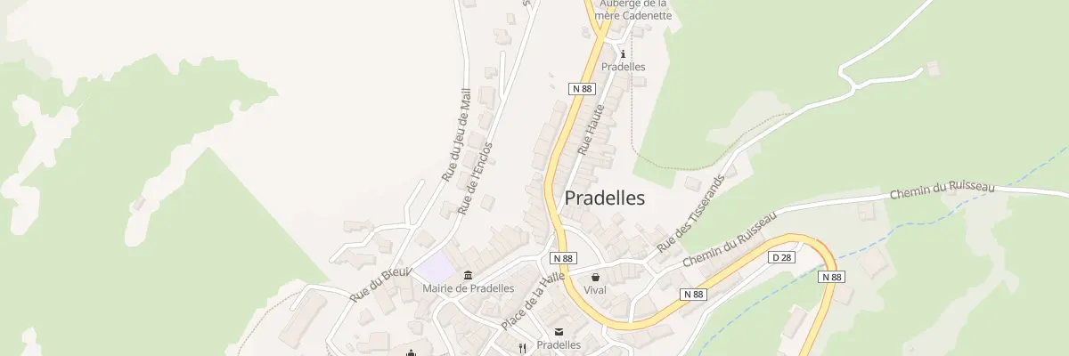 Plan du 5289 Av du Puy à Pradelles