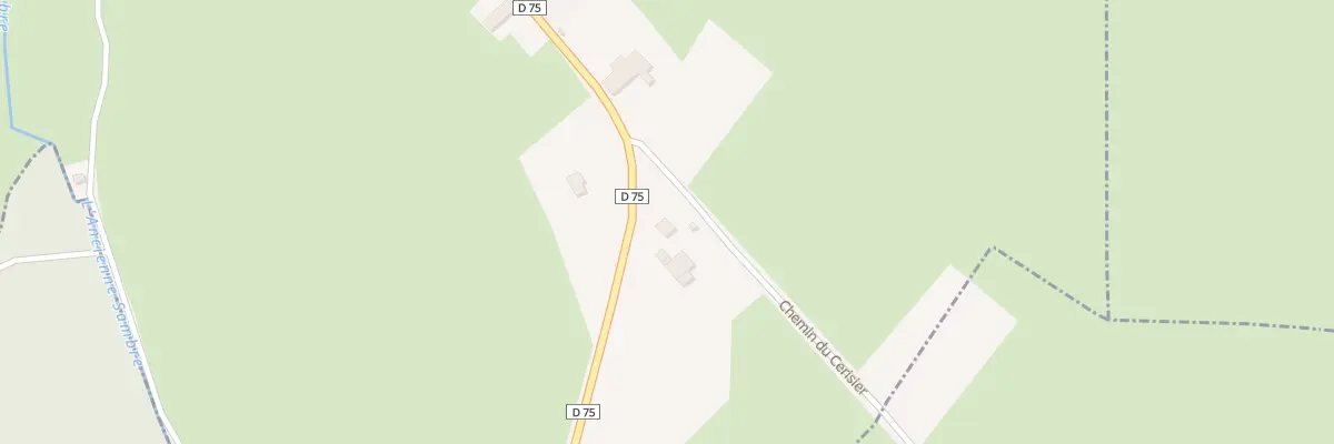 Plan du 2 Che du Cerisier à Papleux