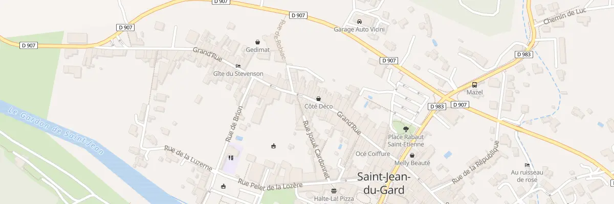Plan du 151 Grand’Rue à Saint-Jean-du-Gard