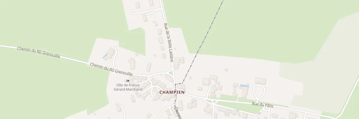 Plan du 4 Rue de la Belle Laitière à Pontaubert