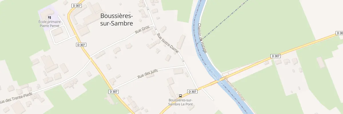 Plan du 42 Rue Notre Dame à Boussières-sur-Sambre