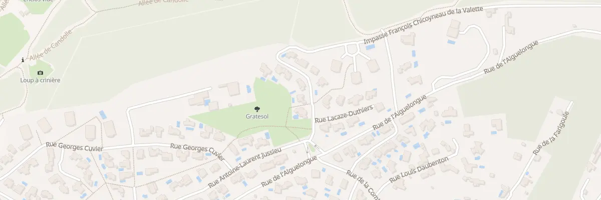 Plan du 71 Rue Laurent Chabry à Montpellier