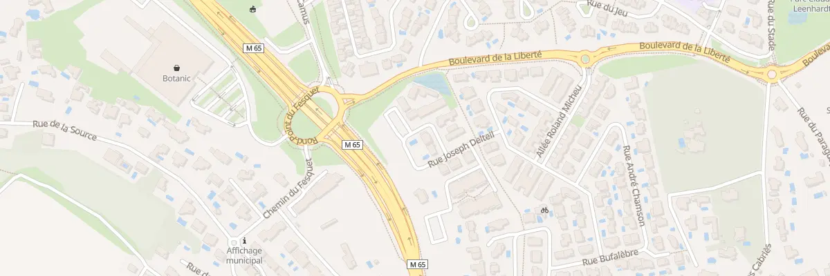 Plan du 19 Rue Joseph Delteil à Clapiers