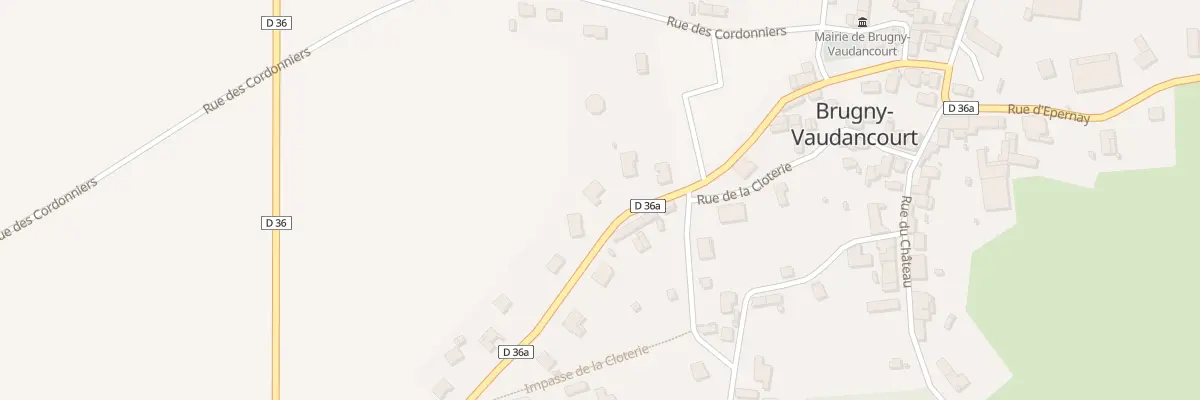 Plan du 6B Rue de la Grange Jabled à Brugny-Vaudancourt