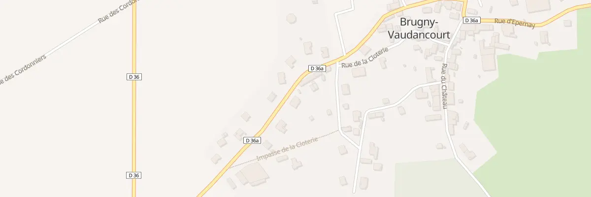 Plan du 9 Rue de la Grange Jabled à Brugny-Vaudancourt