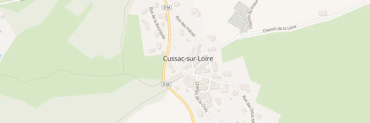 Plan du 14 Pl du Bourg à Cussac-sur-Loire