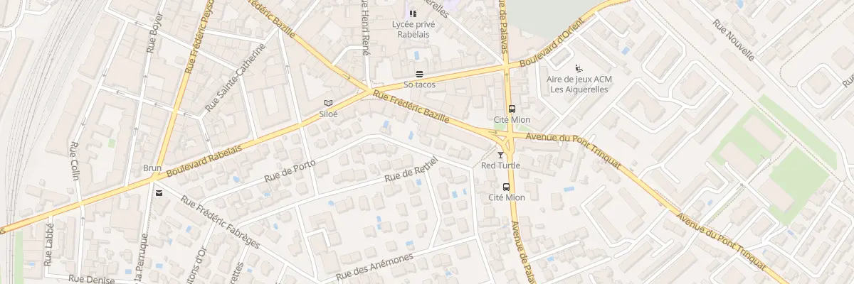 Plan du 31 Rue de Porto à Montpellier
